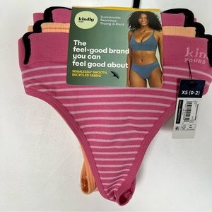 New Kindly 3 Pk Thong Sz XS
